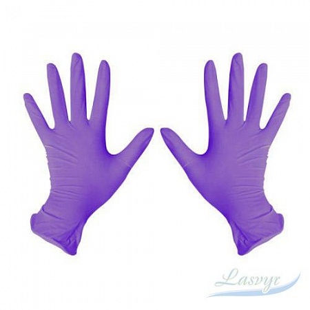 Nitrimax нитриловые перчатки 50 пар , сиреневые s