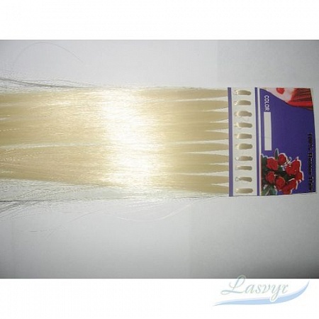 Термо-пряди для дизайна причёски, уп.20шт., дл.55см., цвет блонд, арт.10989