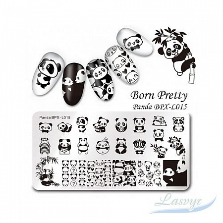 Bp-l015(38221) пластина для стемпинга panda born pretty