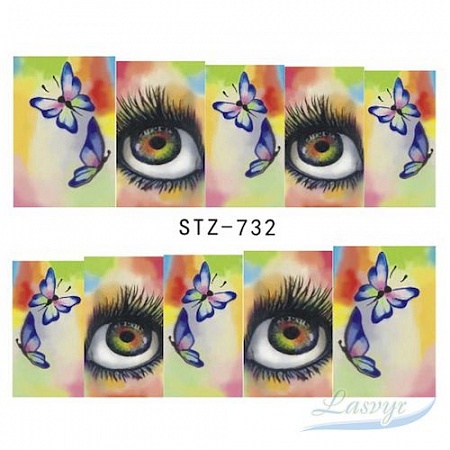 Слайдер - дизайн stz-732, глазки&бабочки